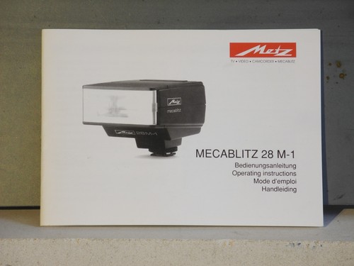 Metz mecablitz 1 - mecablitz, 28